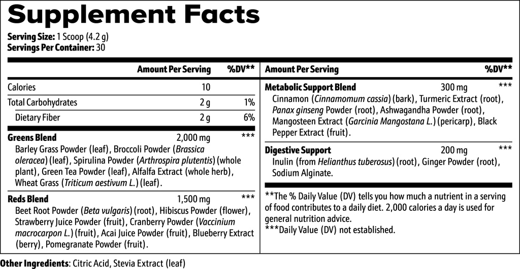Greens Superfood S&S