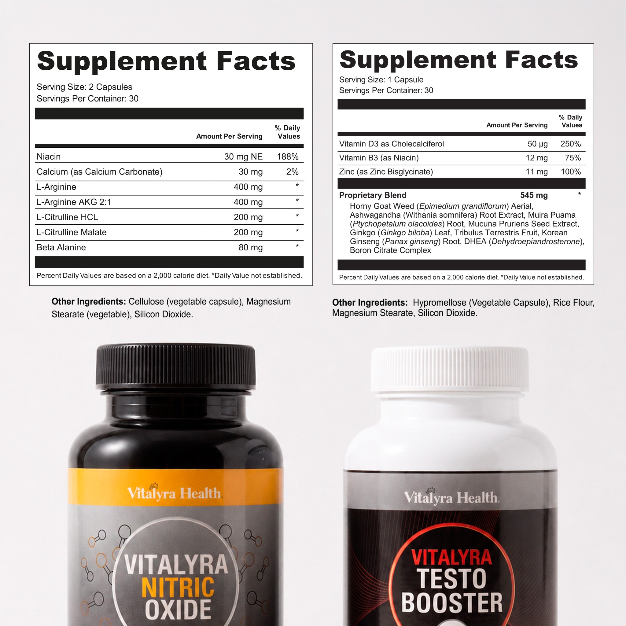 Vitalyra Nitric + Testo Booster