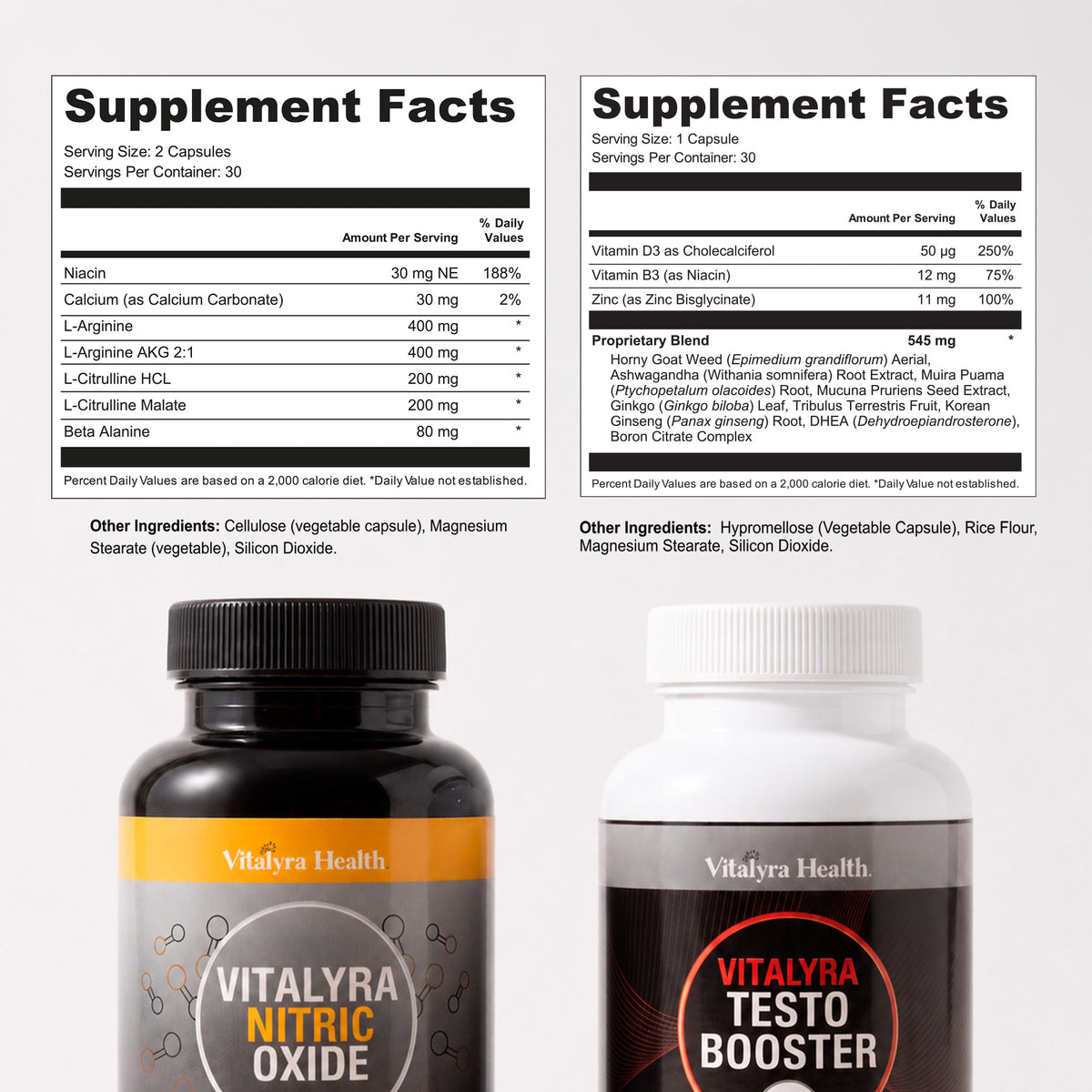 Vitalyra Nitric + Testo Booster