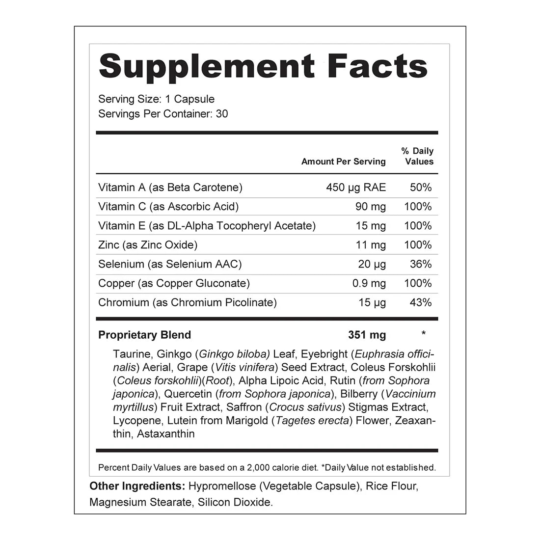 Supplement Facts