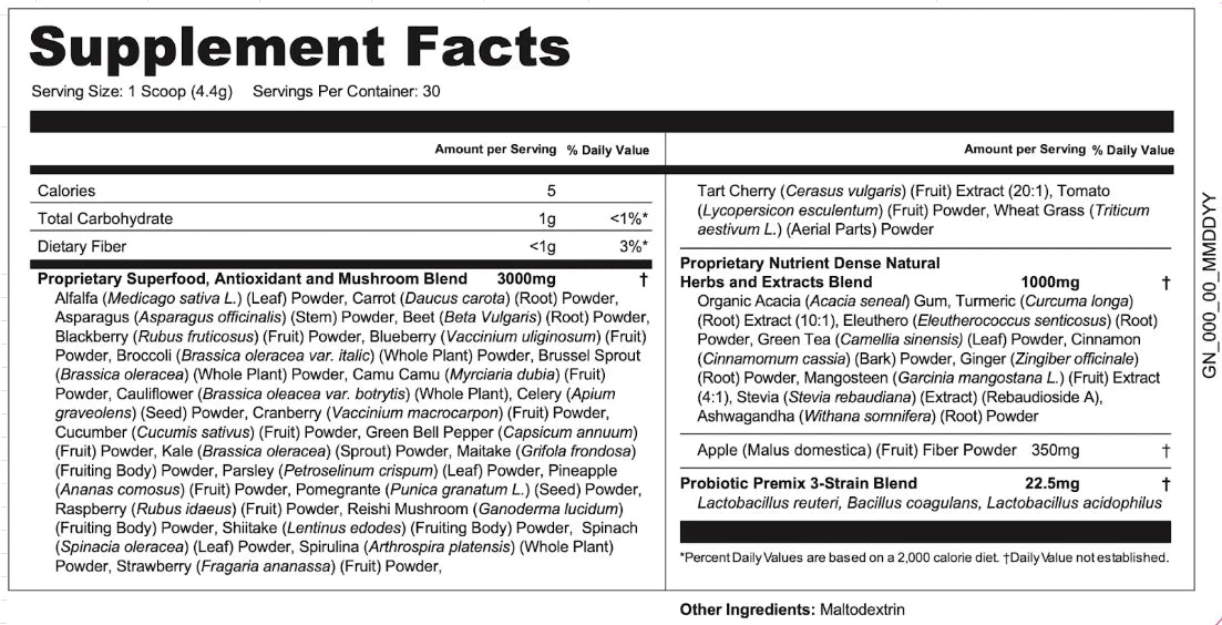 Supplement Facts
